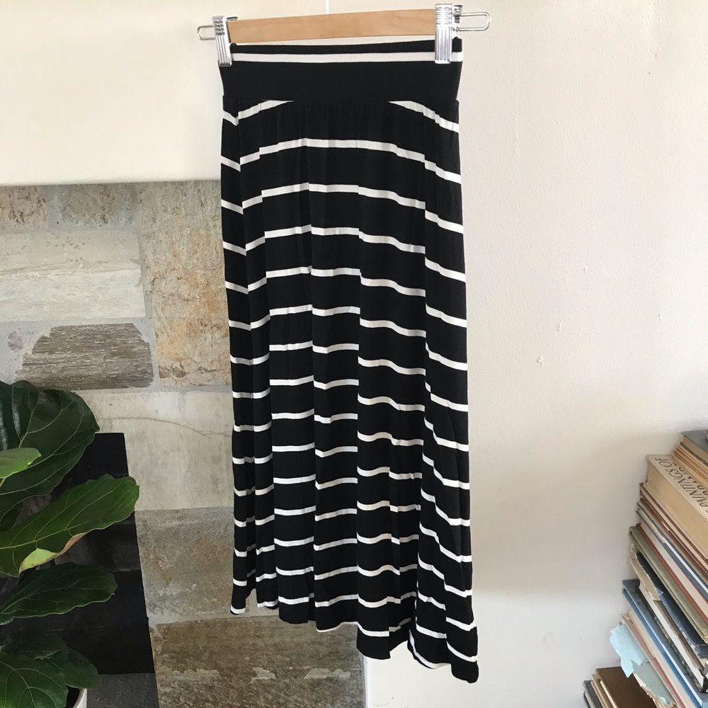 Striped skirt